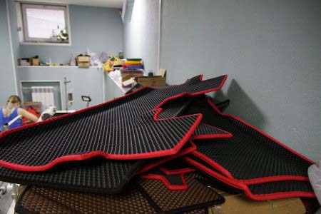 Производство EVA ковриков на заказ
