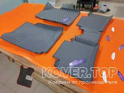 Производство ЕВА ковриков для автомобилей Киа