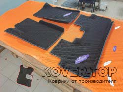 EVA коврики Haval F7 с бортами и 3Д формовкой